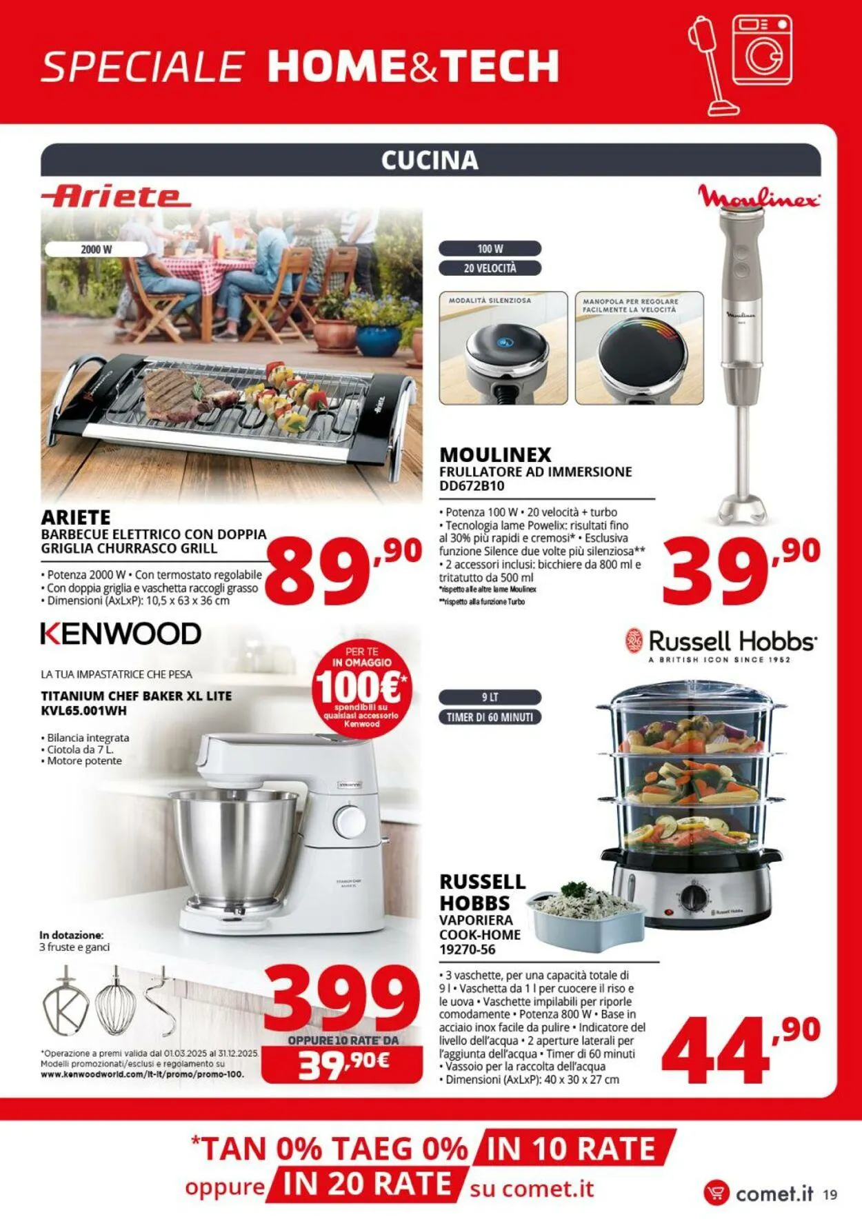 Comet Volantino attuale da 22 luglio a 30 luglio di 2025 - Pagina del volantino 19