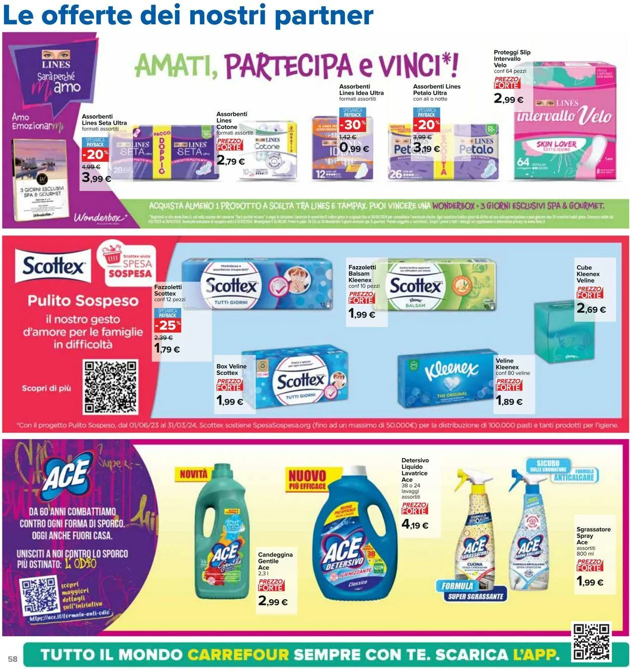 Carrefour Volantino attuale da 12 dicembre a 26 dicembre di 2023 - Pagina del volantino 58