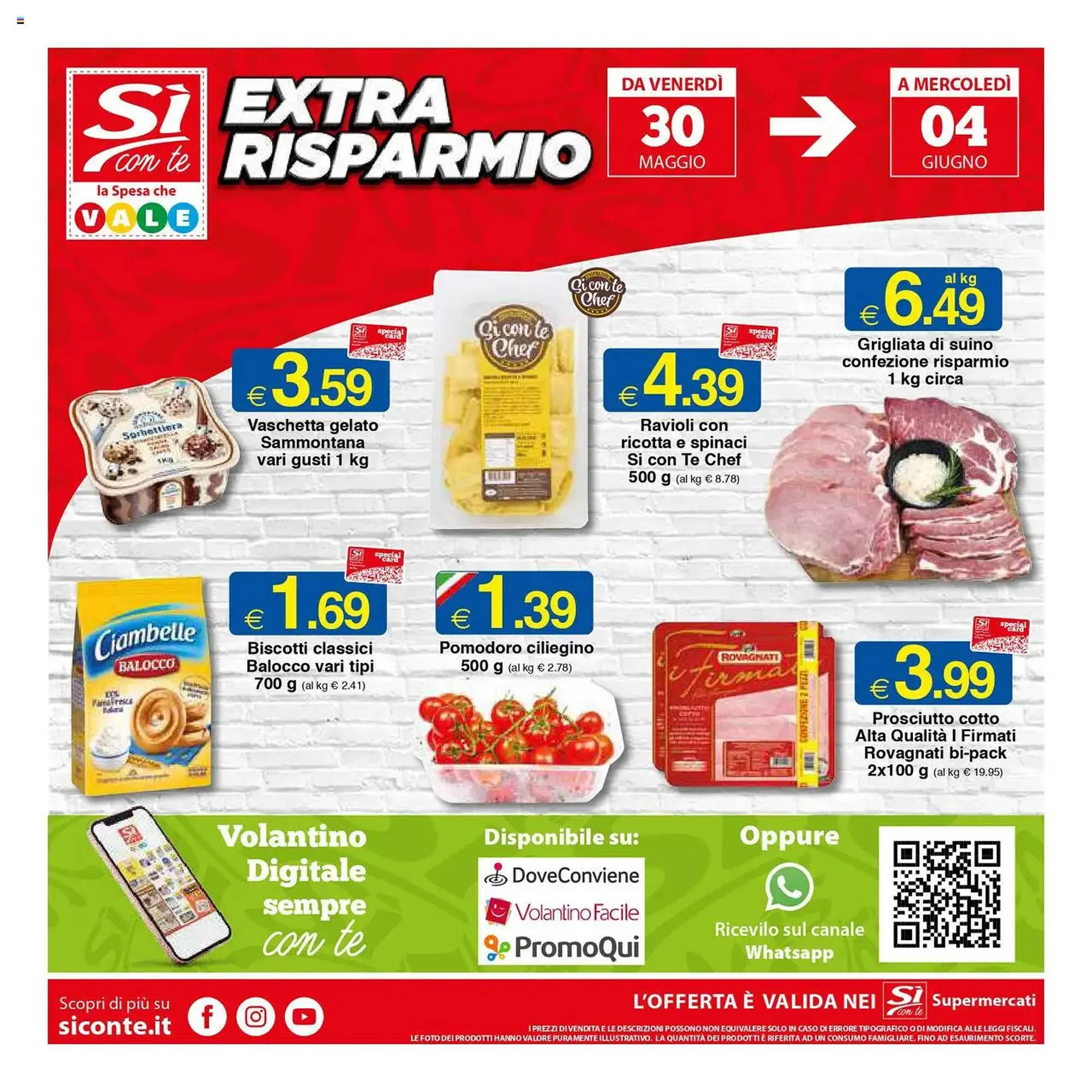 Volantino Sì con te da 22 maggio a 4 giugno di 2025 - Pagina del volantino 20