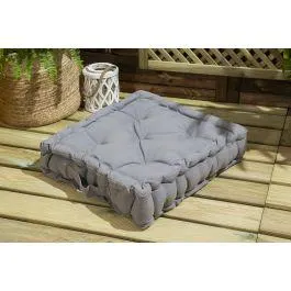 CUSCINO MATERASSO LUCK GRIGIO 60X60X10 CM