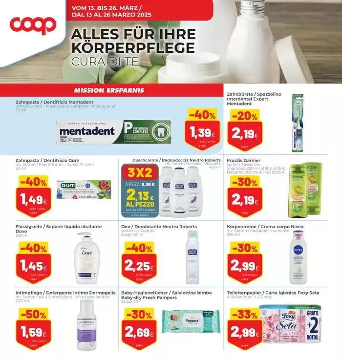 Sconti di primavera da 13 marzo a 26 marzo di 2025 - Pagina del volantino 16