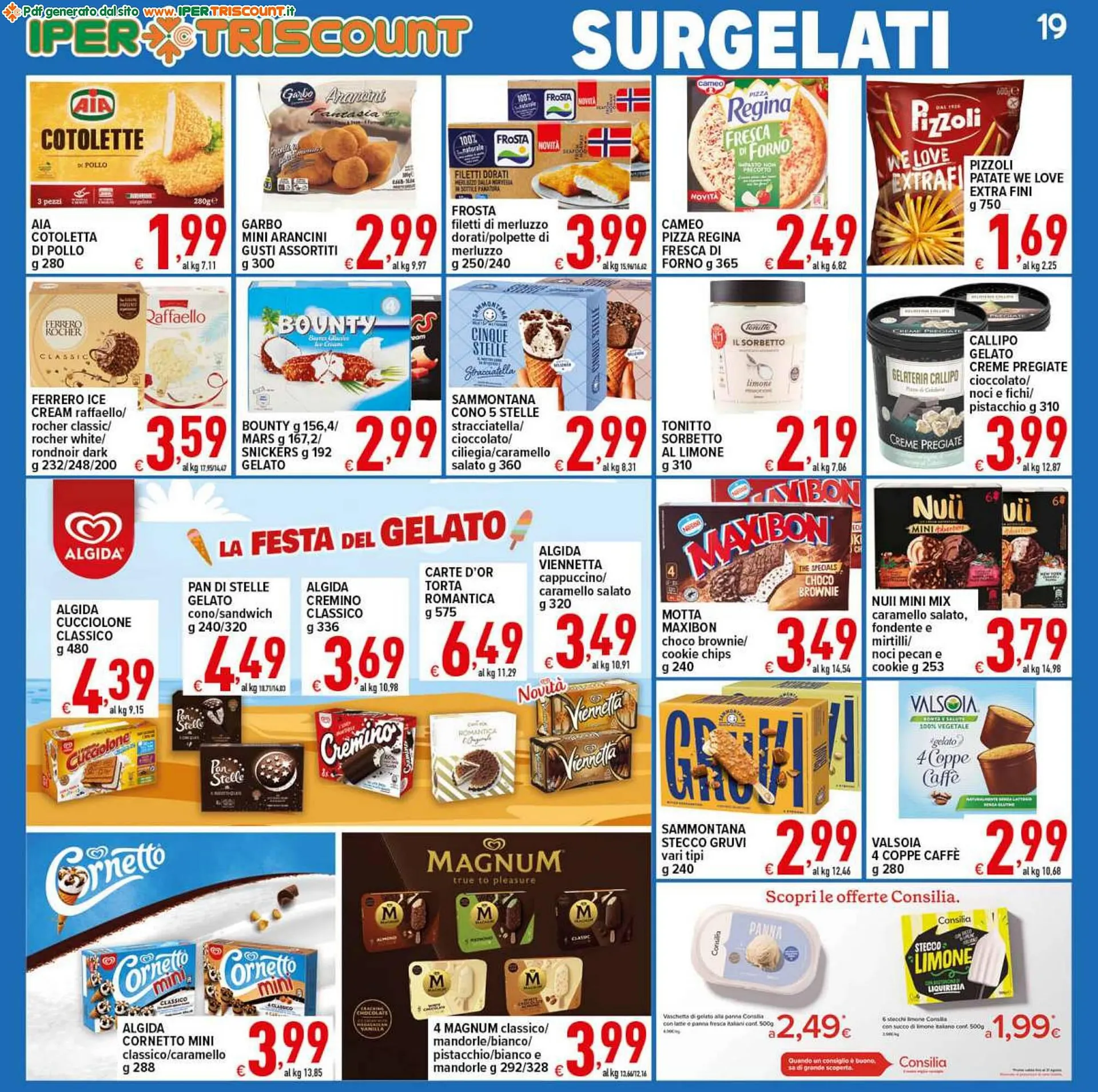 Volantino Iper Triscount da 23 agosto a 31 agosto di 2023 - Pagina del volantino 19