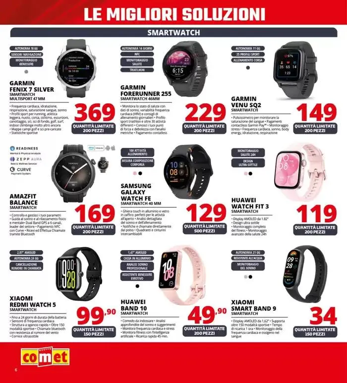 Offerte da Comet! da 20 marzo a 2 aprile di 2025 - Pagina del volantino 6