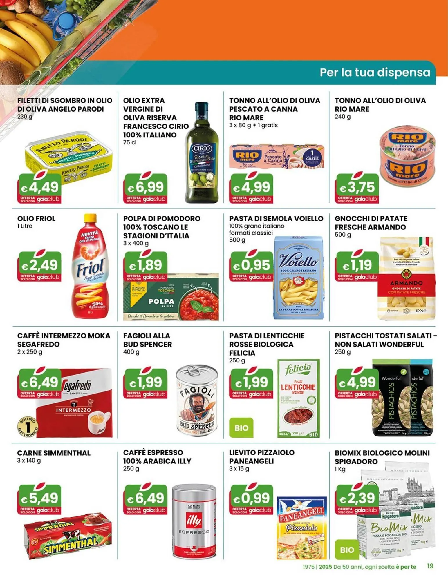 Volantino Gala Supermercati da 12 marzo a 25 marzo di 2025 - Pagina del volantino 19