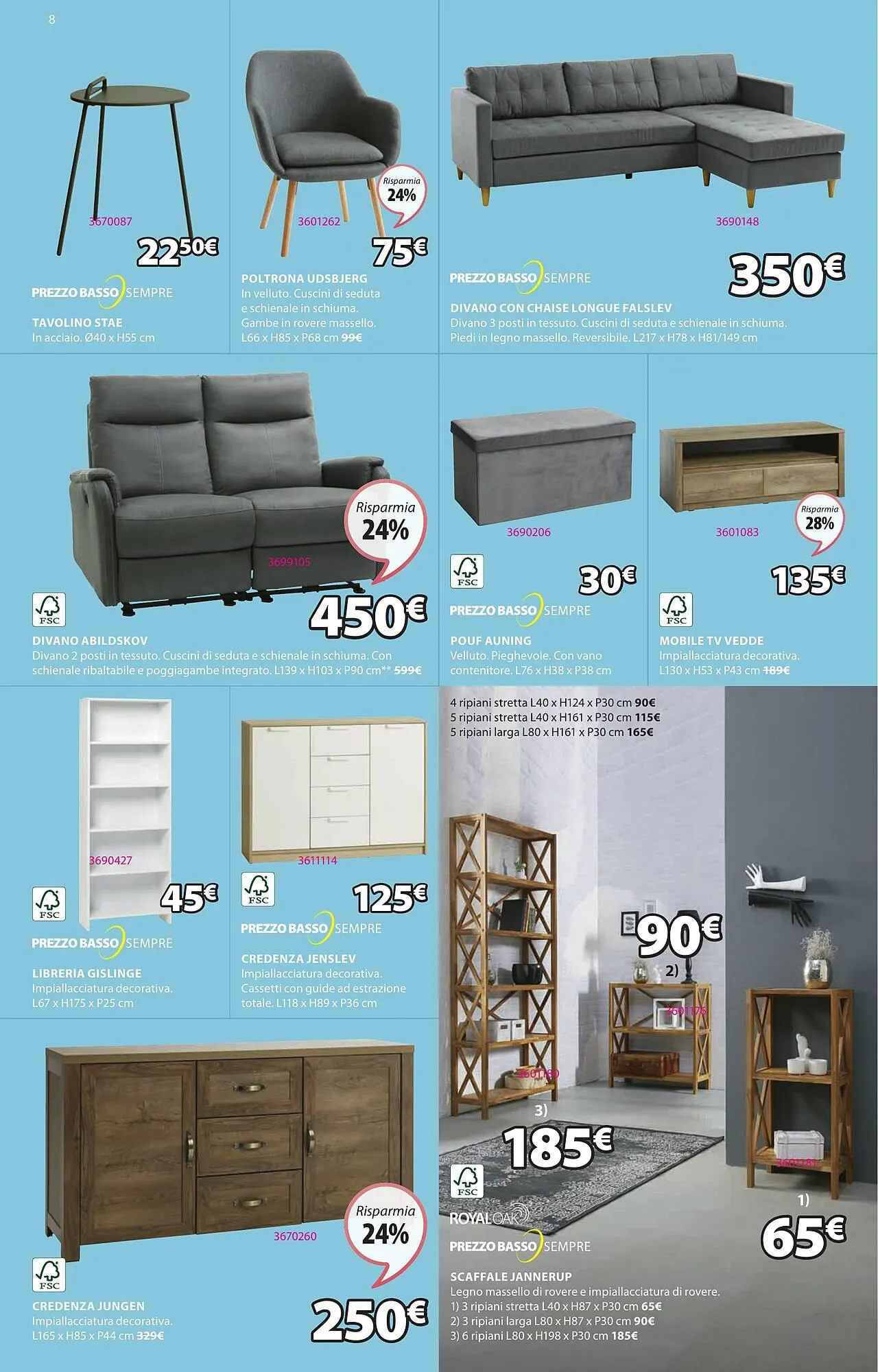 Volantino JYSK da 21 marzo a 1 maggio di 2024 - Pagina del volantino 8