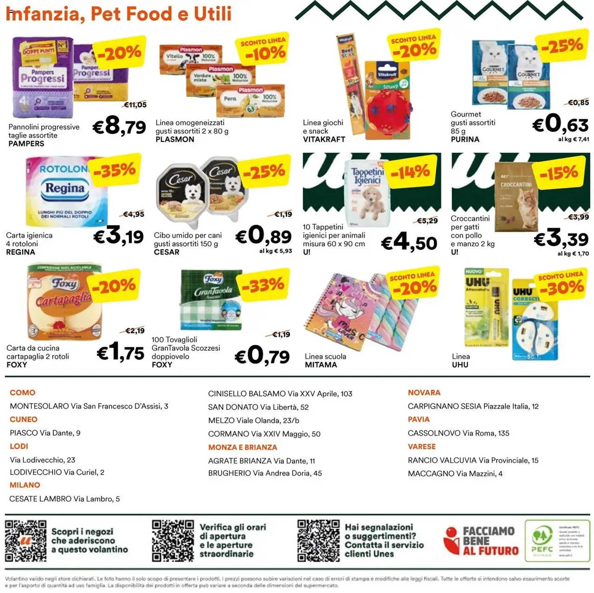 Volantino Unes da 10 settembre a 23 settembre di 2025 - Pagina del volantino 8