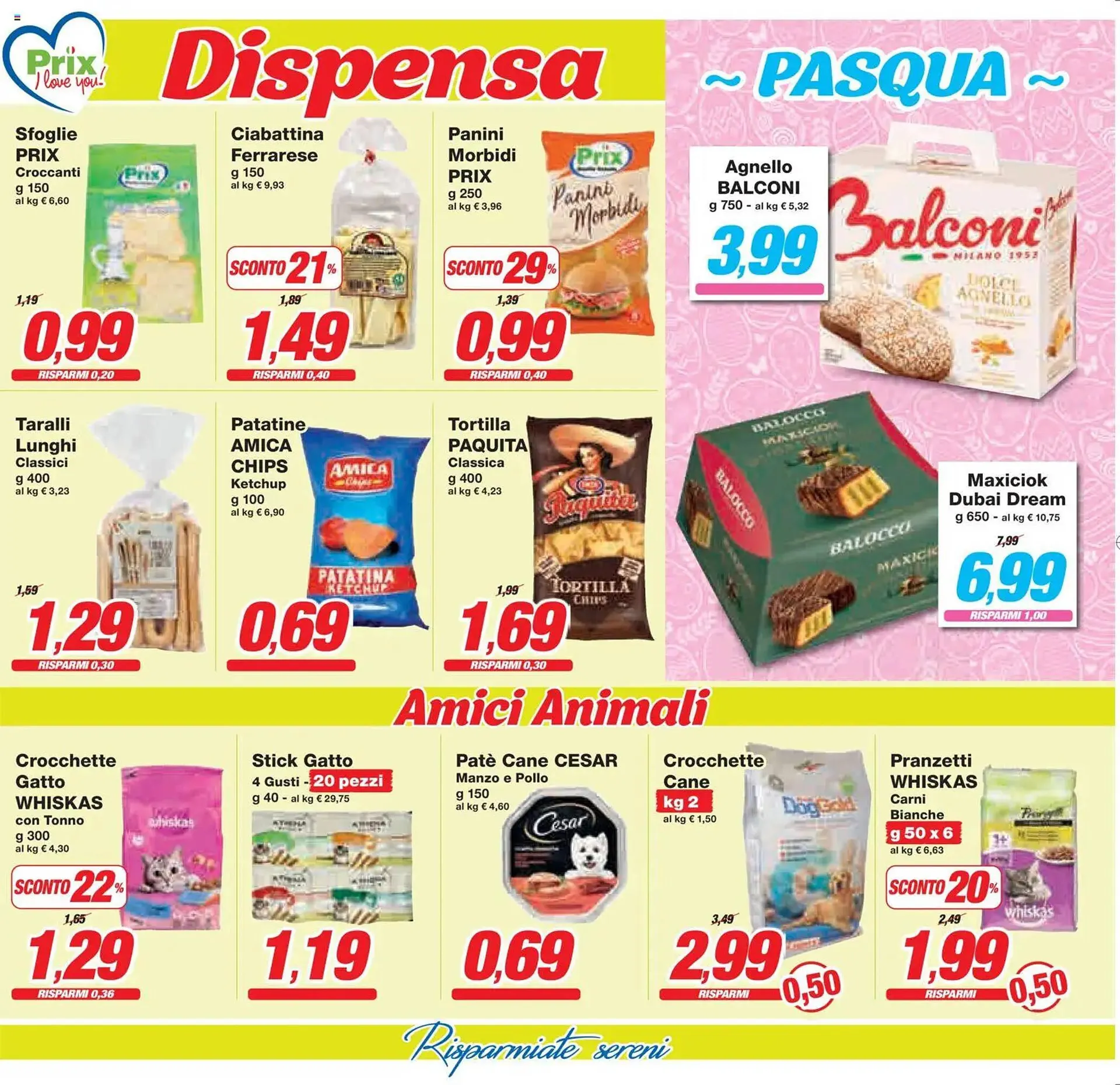 Volantino Prix Quality da 16 marzo a 26 marzo di 2026 - Pagina del volantino 22