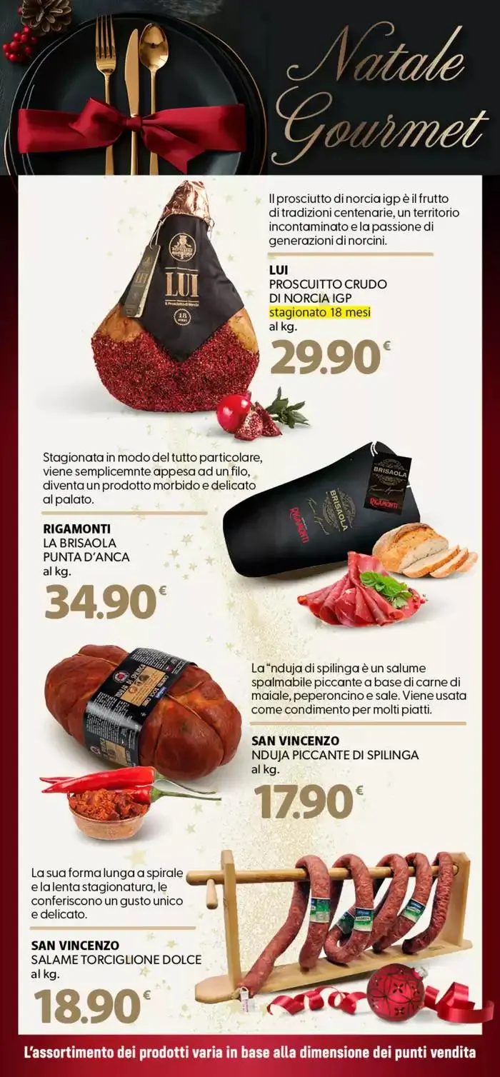 Natale gourmet da 27 novembre a 6 gennaio di 2025 - Pagina del volantino 9