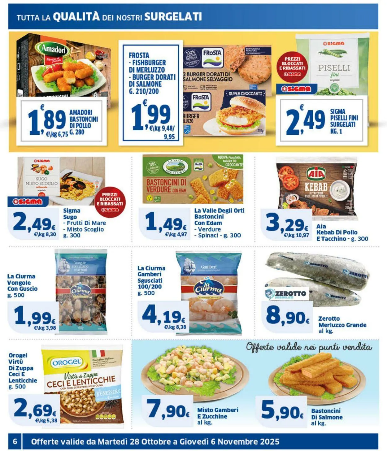 Sigma - Roma Volantino attuale da 28 ottobre a 6 novembre di 2025 - Pagina del volantino 6