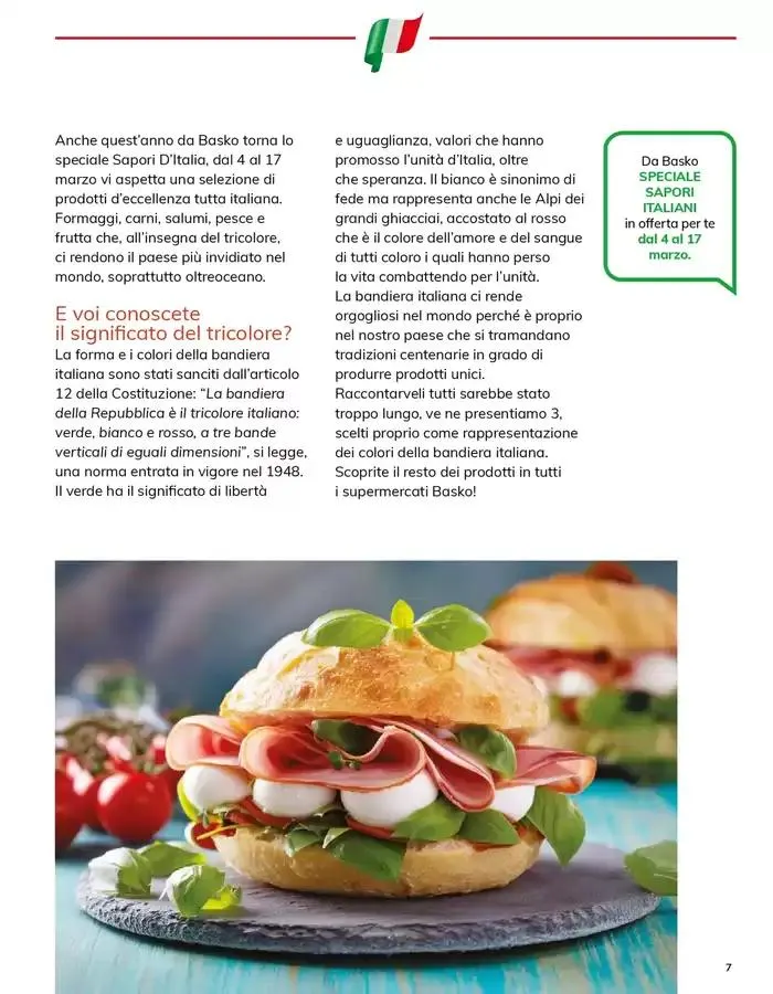 Sapori Italiani da 12 marzo a 31 marzo di 2025 - Pagina del volantino 7