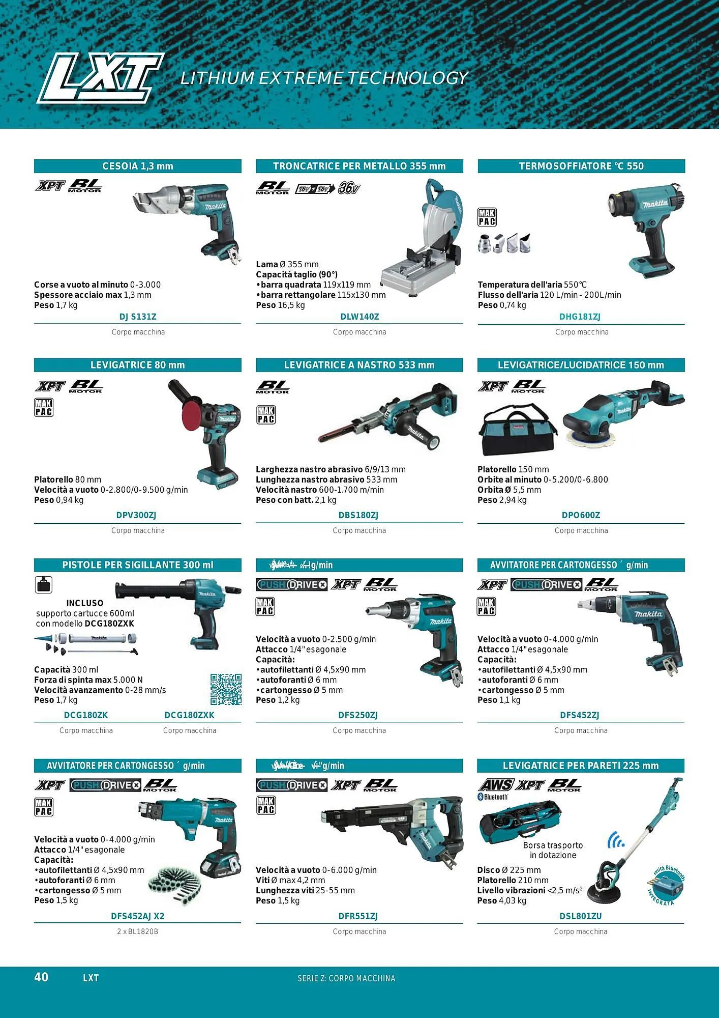Volantino Makita da 1 ottobre a 31 marzo di 2024 - Pagina del volantino 42