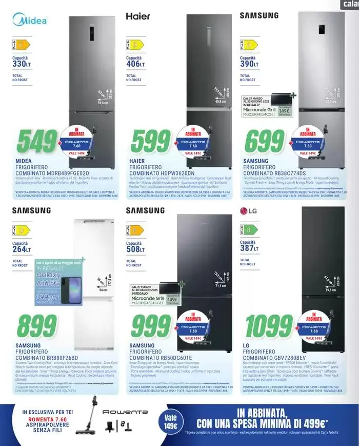 Subito per te L'aspirapolvere da 17 aprile a 7 maggio di 2025 - Pagina del volantino 12