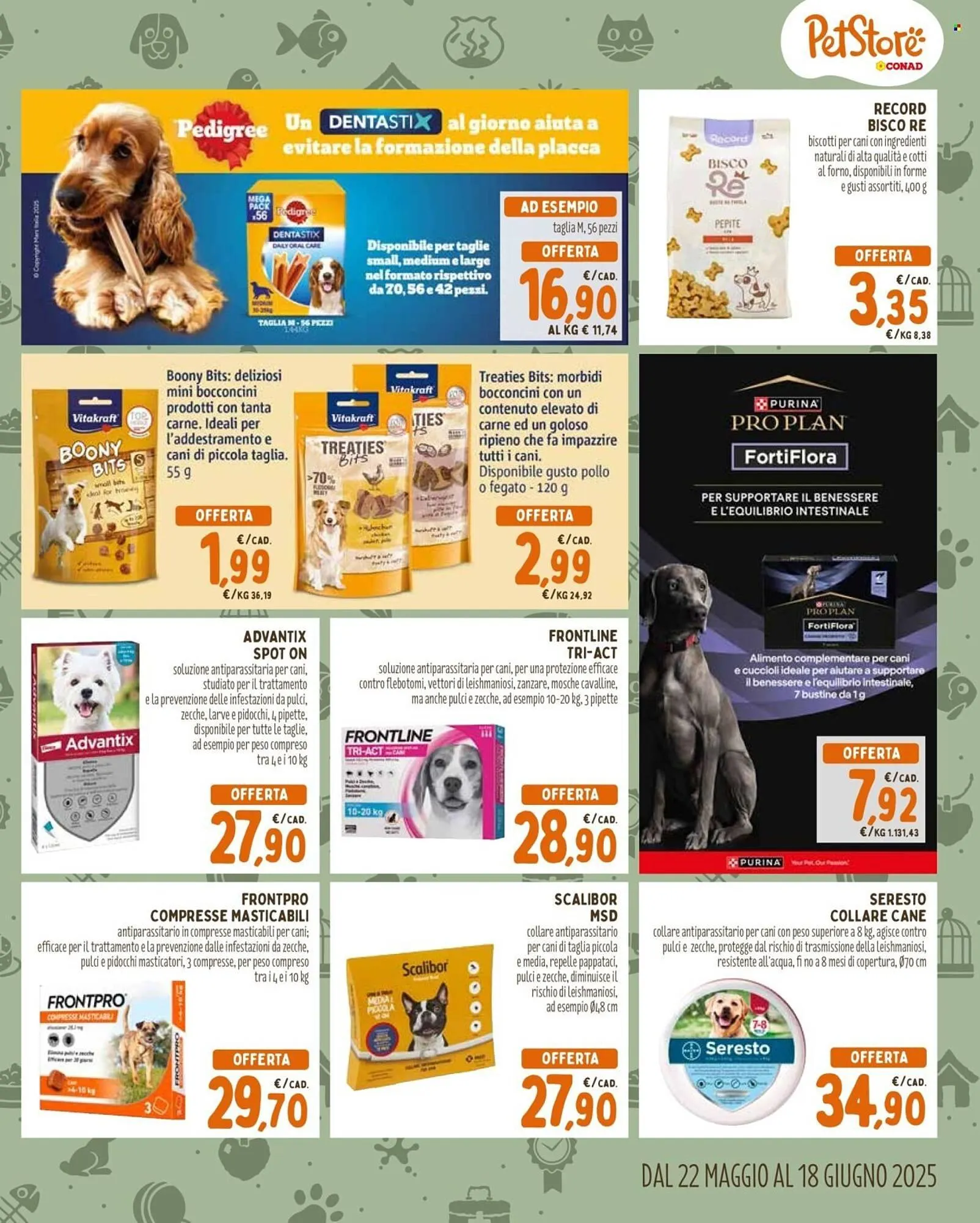 Volantino Pet Store Conad da 22 maggio a 18 giugno di 2025 - Pagina del volantino 3