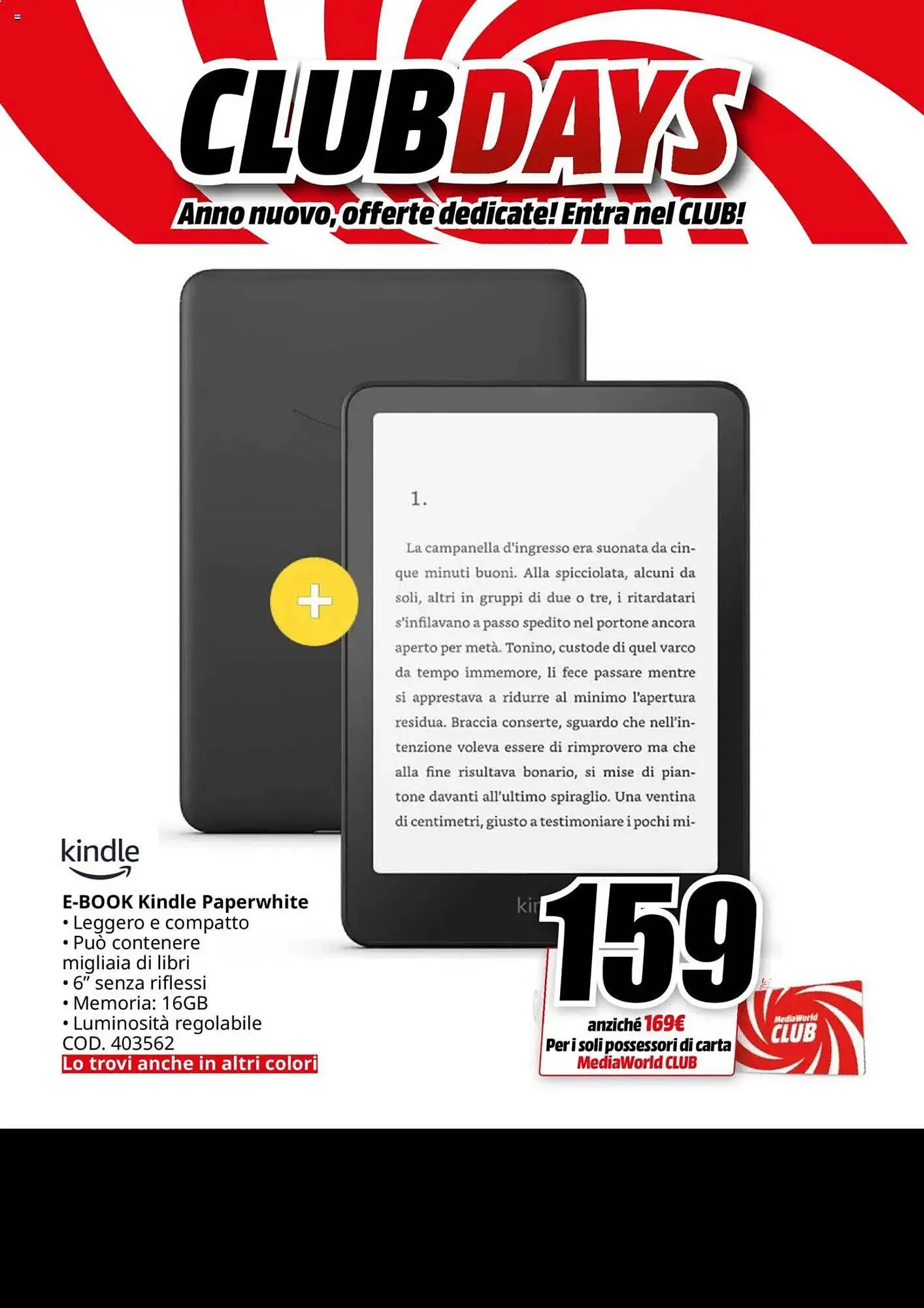 Volantino MediaWorld da 26 dicembre a 3 gennaio di 2025 - Pagina del volantino 12