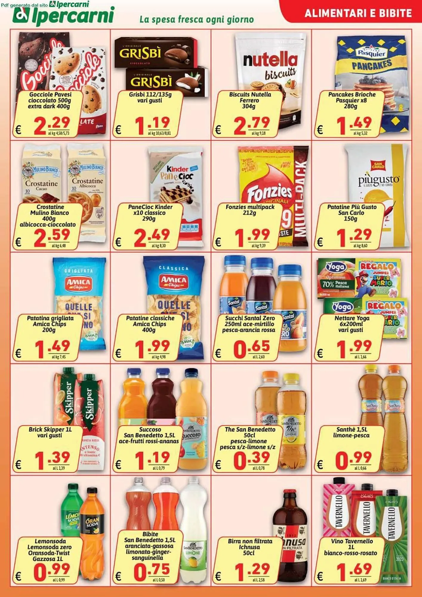 Volantino Ipercarni da 8 ottobre a 16 ottobre di 2025 - Pagina del volantino 13