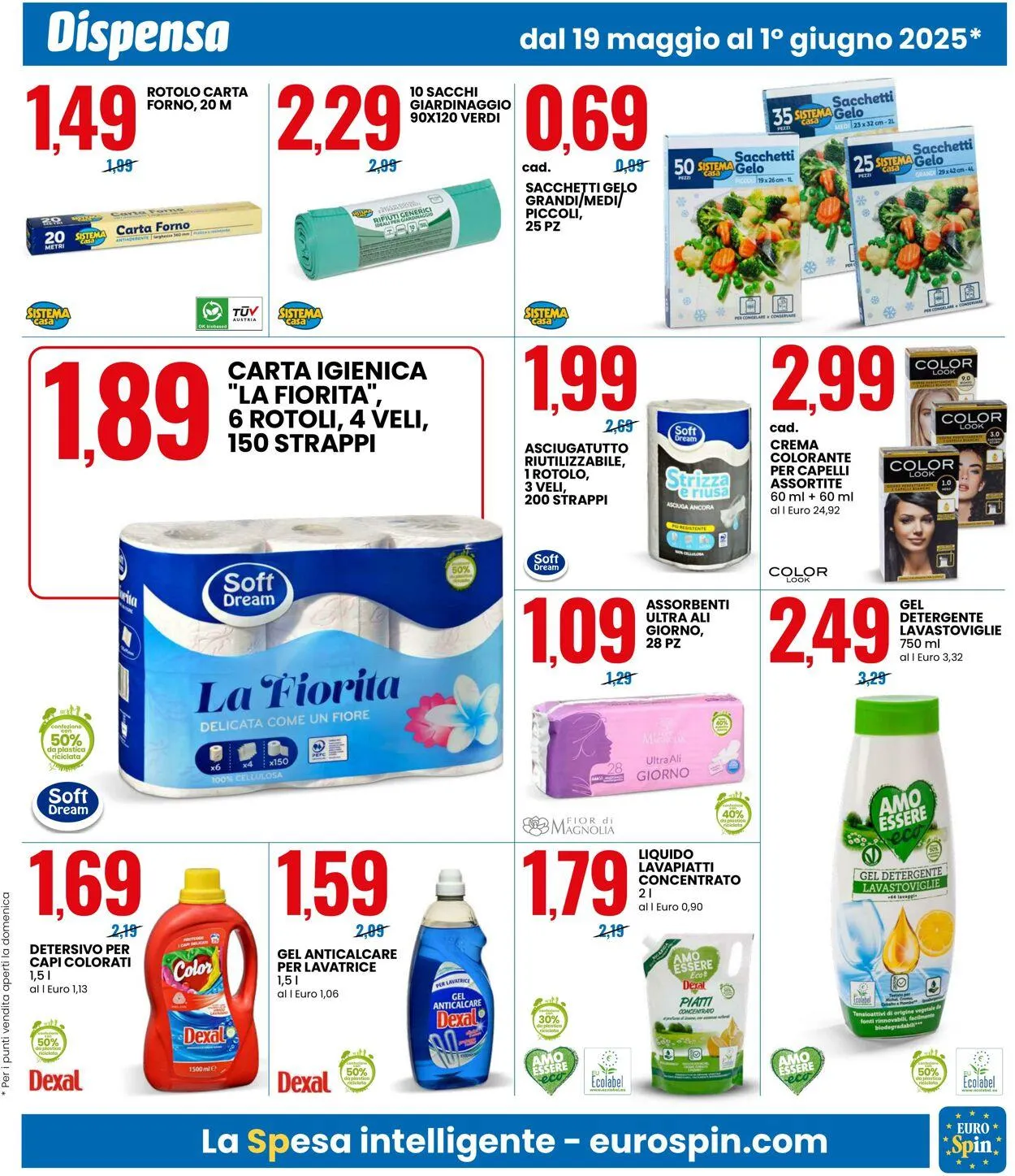 EURO Spin Volantino attuale da 19 maggio a 1 giugno di 2025 - Pagina del volantino 9