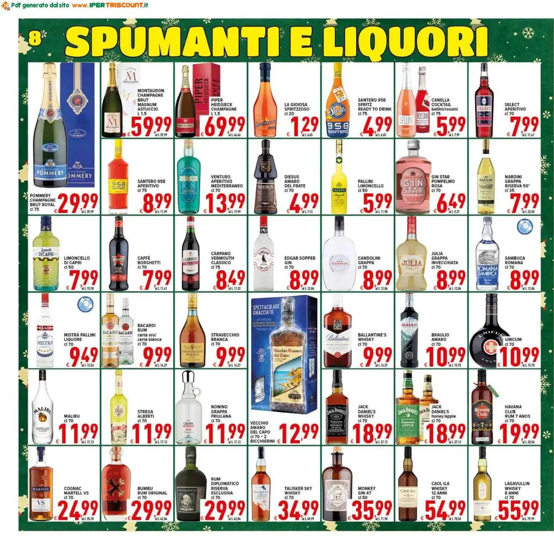 Volantino Iper Triscount da 6 dicembre a 15 dicembre di 2025 - Pagina del volantino 8