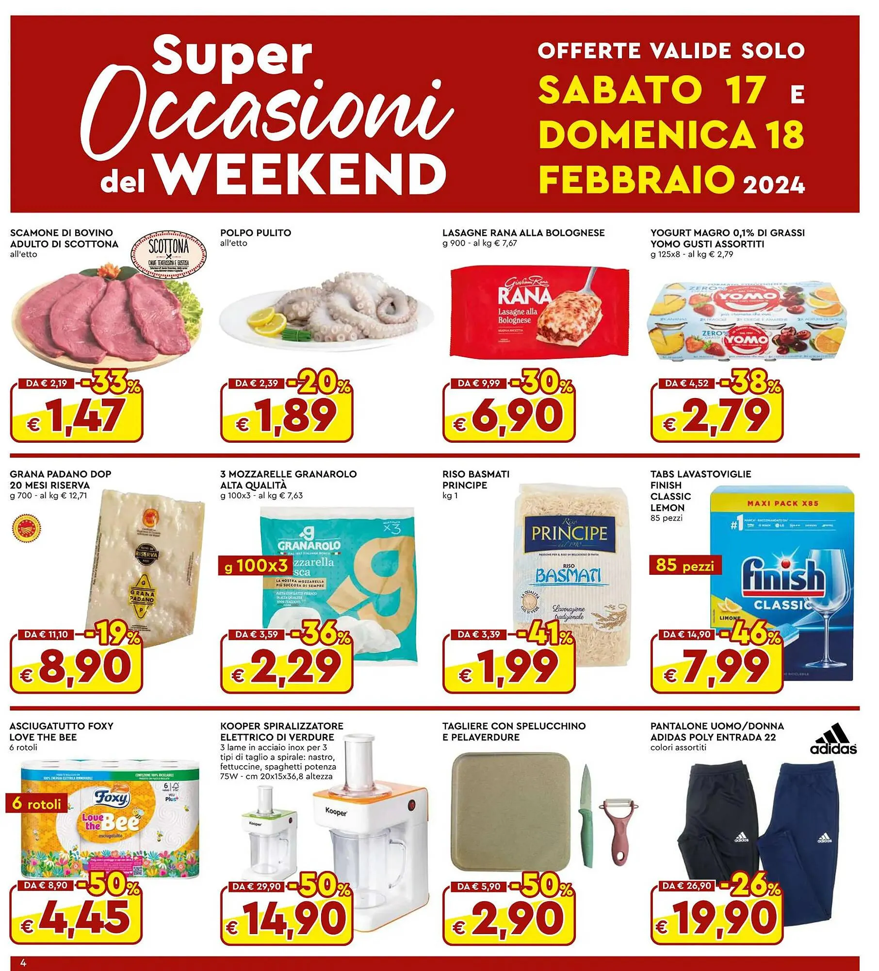 Volantino Galassia da 15 febbraio a 28 febbraio di 2024 - Pagina del volantino 4