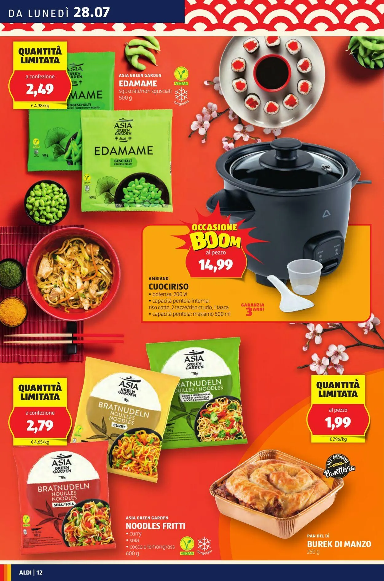 Aldi Volantino attuale da 28 luglio a 3 agosto di 2025 - Pagina del volantino 12
