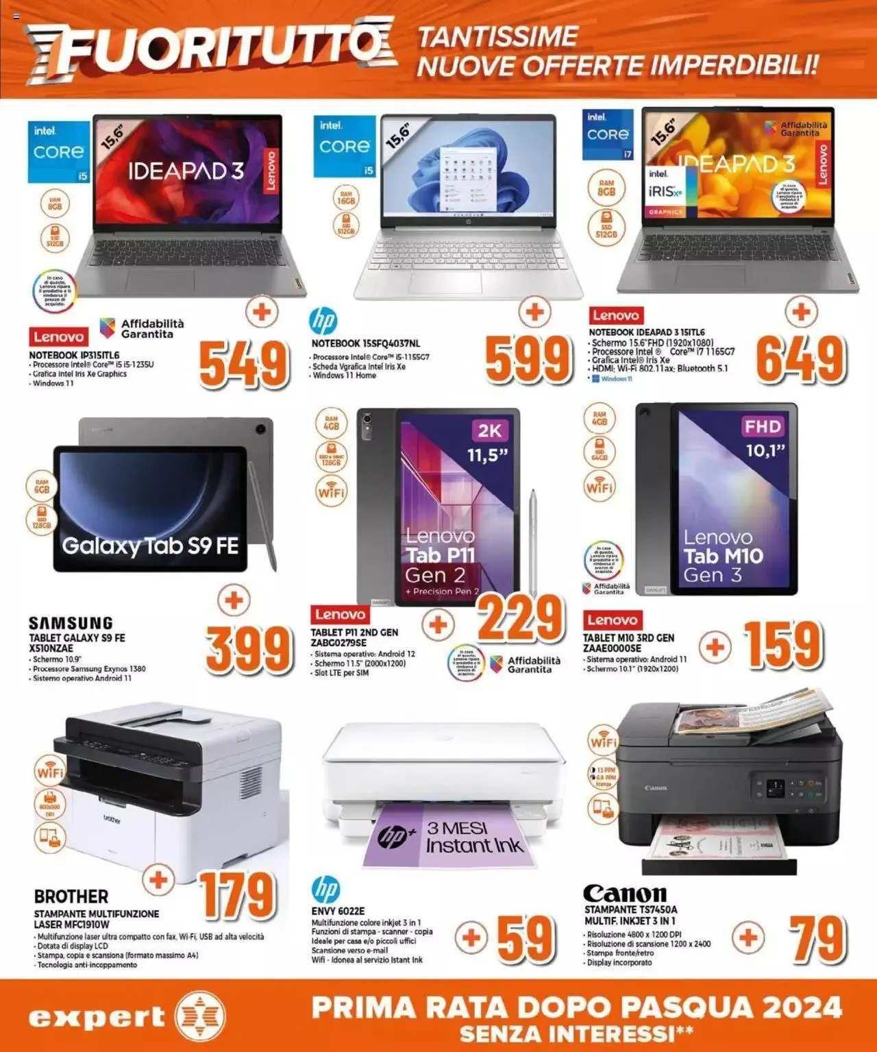 Expert - Napoli volantino da 11 gennaio a 17 gennaio di 2024 - Pagina del volantino 7