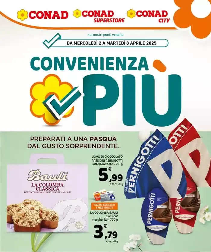 Convenienza Più da 2 aprile a 8 aprile di 2025 - Pagina del volantino 1