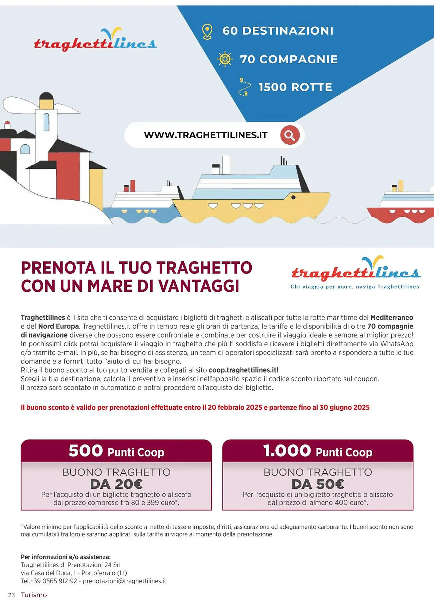 Volantino Unicoop da 5 marzo a 30 settembre di 2024 - Pagina del volantino 23