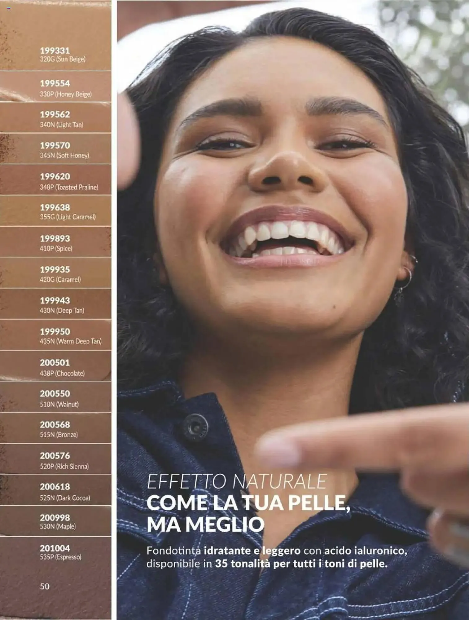 Volantino Avon da 1 aprile a 30 aprile di 2025 - Pagina del volantino 50