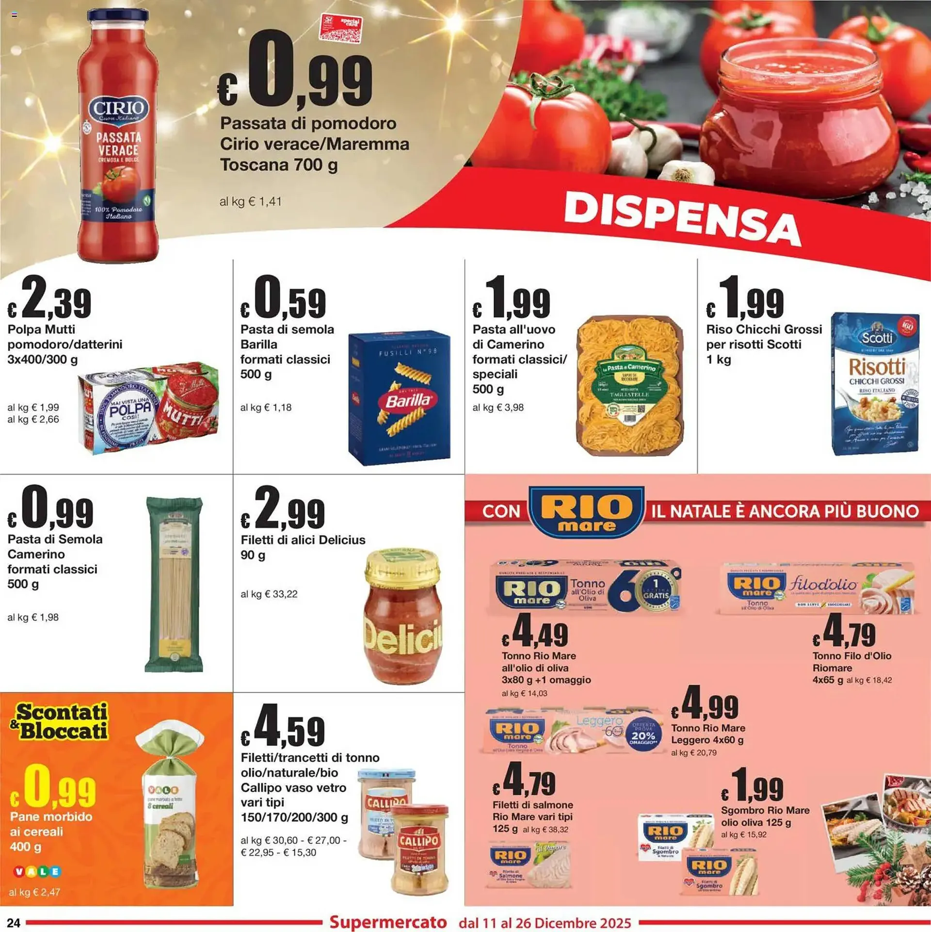 Volantino Sì con te da 11 dicembre a 26 dicembre di 2025 - Pagina del volantino 24