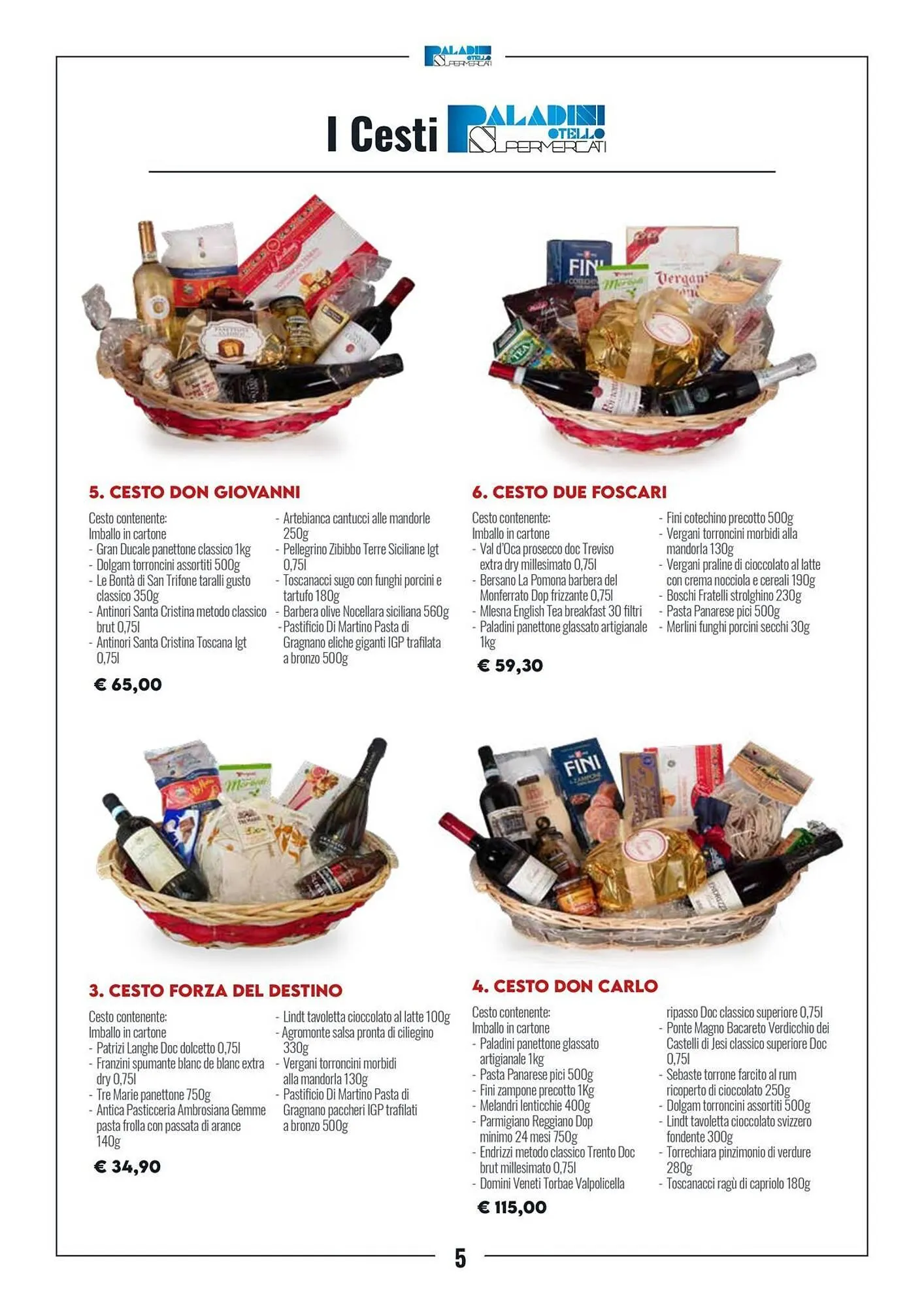 Volantino Paladini Otello Supermercato da 1 dicembre a 31 dicembre di 2025 - Pagina del volantino 5