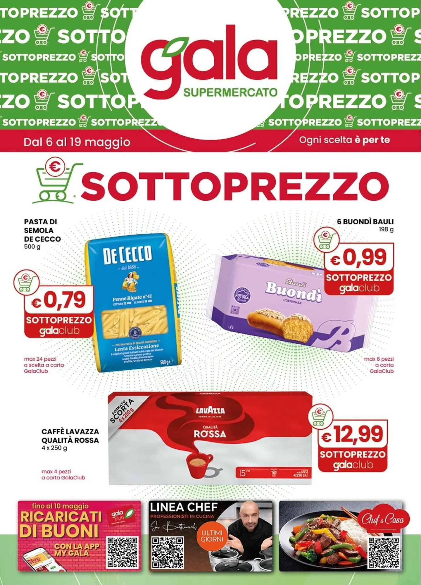 Volantino Gala Supermercati da 6 maggio a 19 maggio di 2026 - Pagina del volantino 1