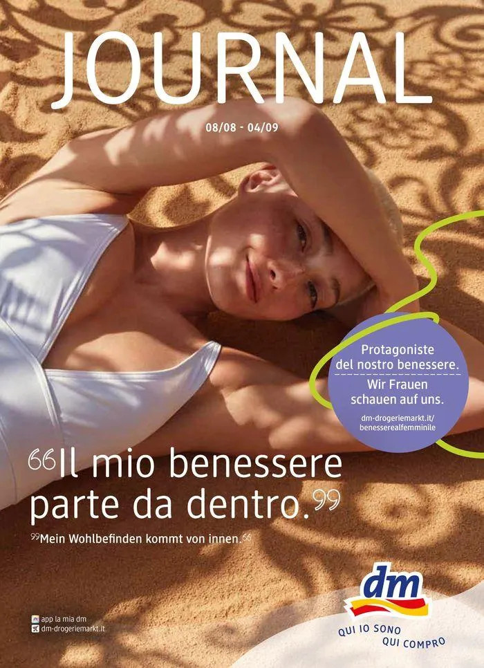 Journal  da 5 agosto a 1 settembre di 2024 - Pagina del volantino 1