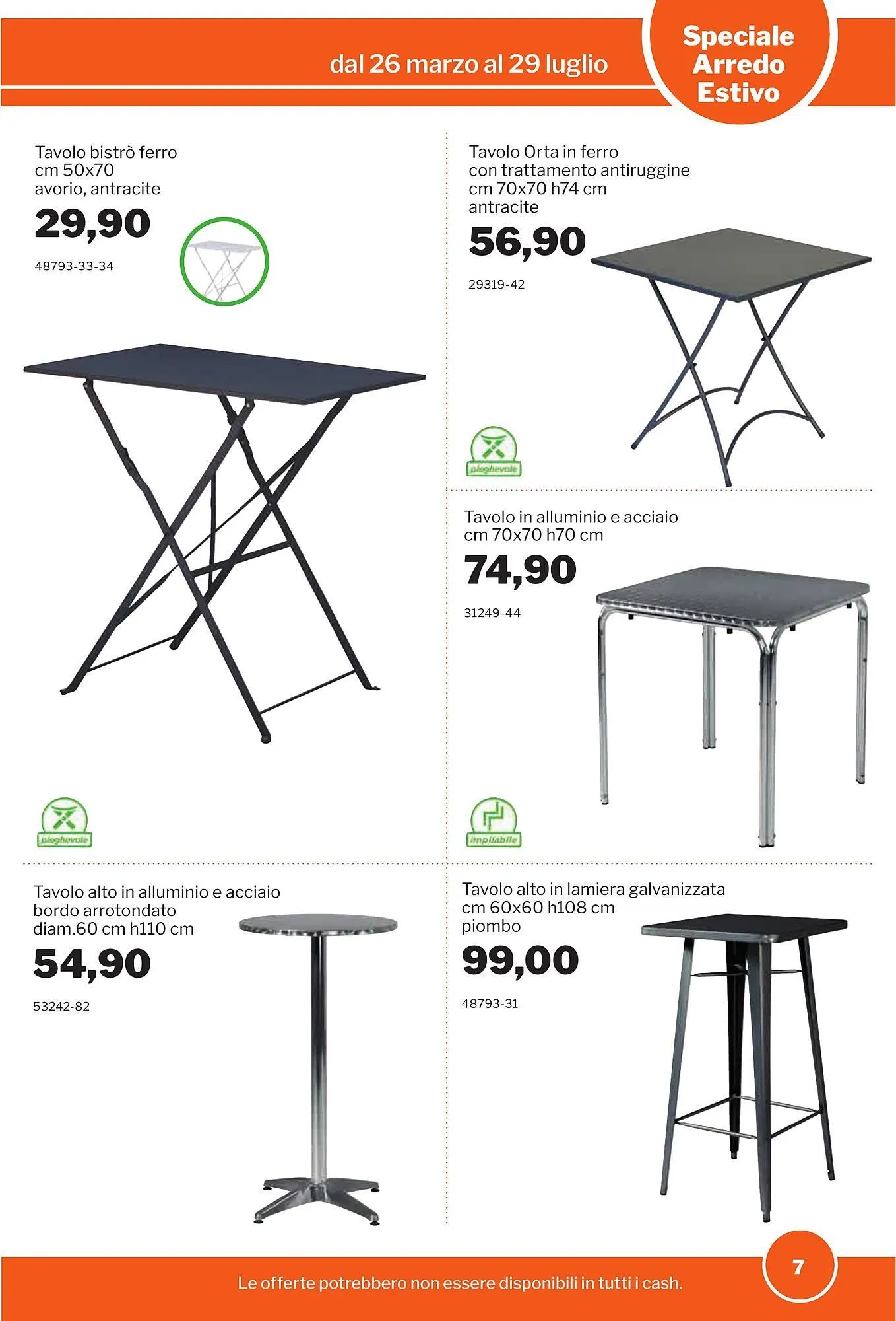 Volantino GrosMarket da 26 marzo a 29 luglio di 2025 - Pagina del volantino 7