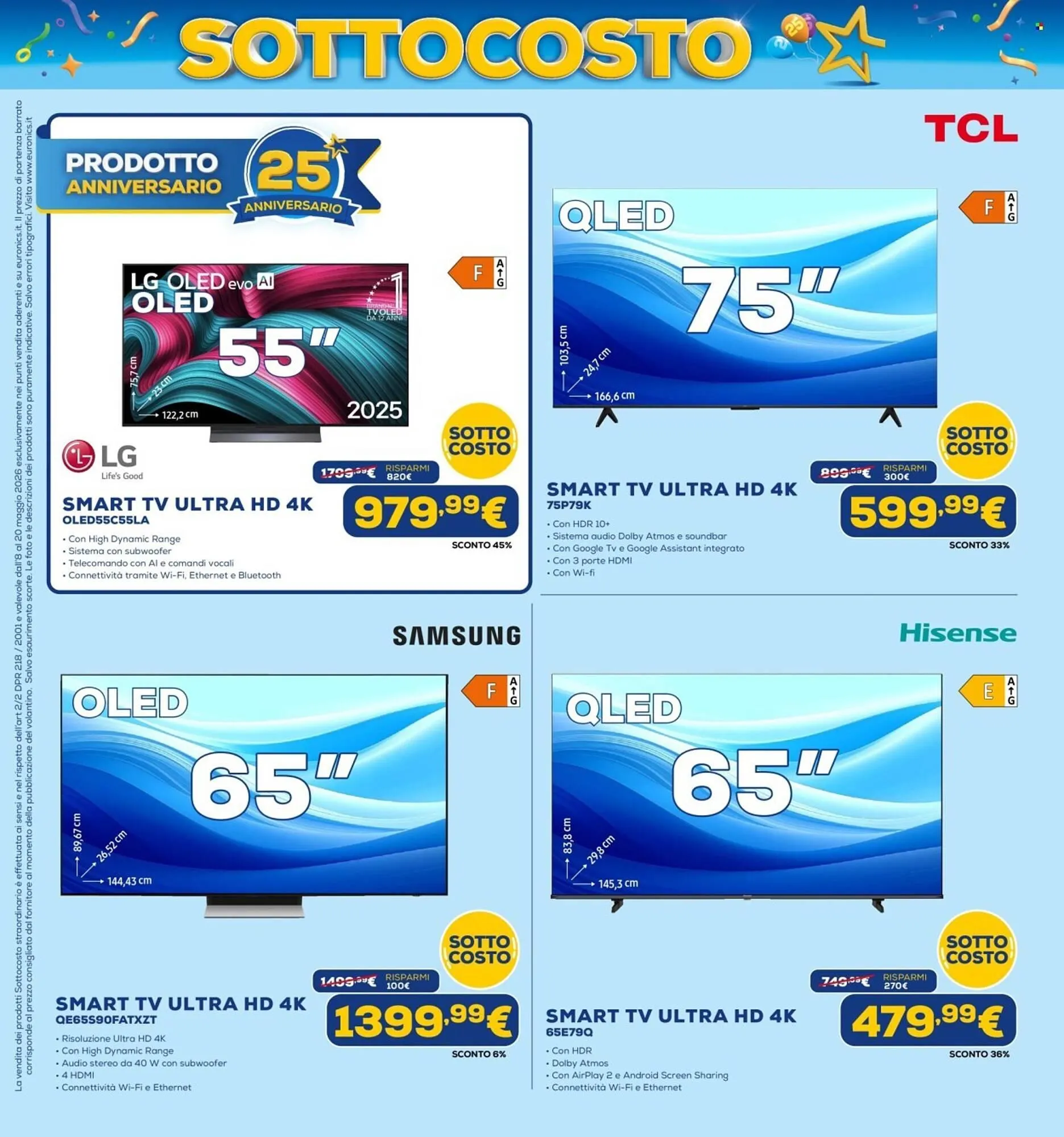 Volantino Euronics da 8 maggio a 20 maggio di 2026 - Pagina del volantino 9