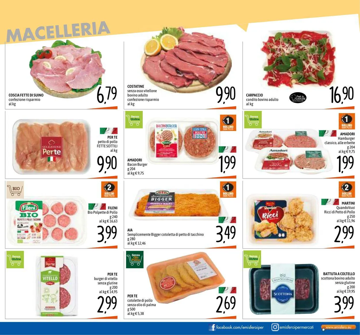 Emisfero Volantino attuale da 4 aprile a 17 aprile di 2024 - Pagina del volantino 13