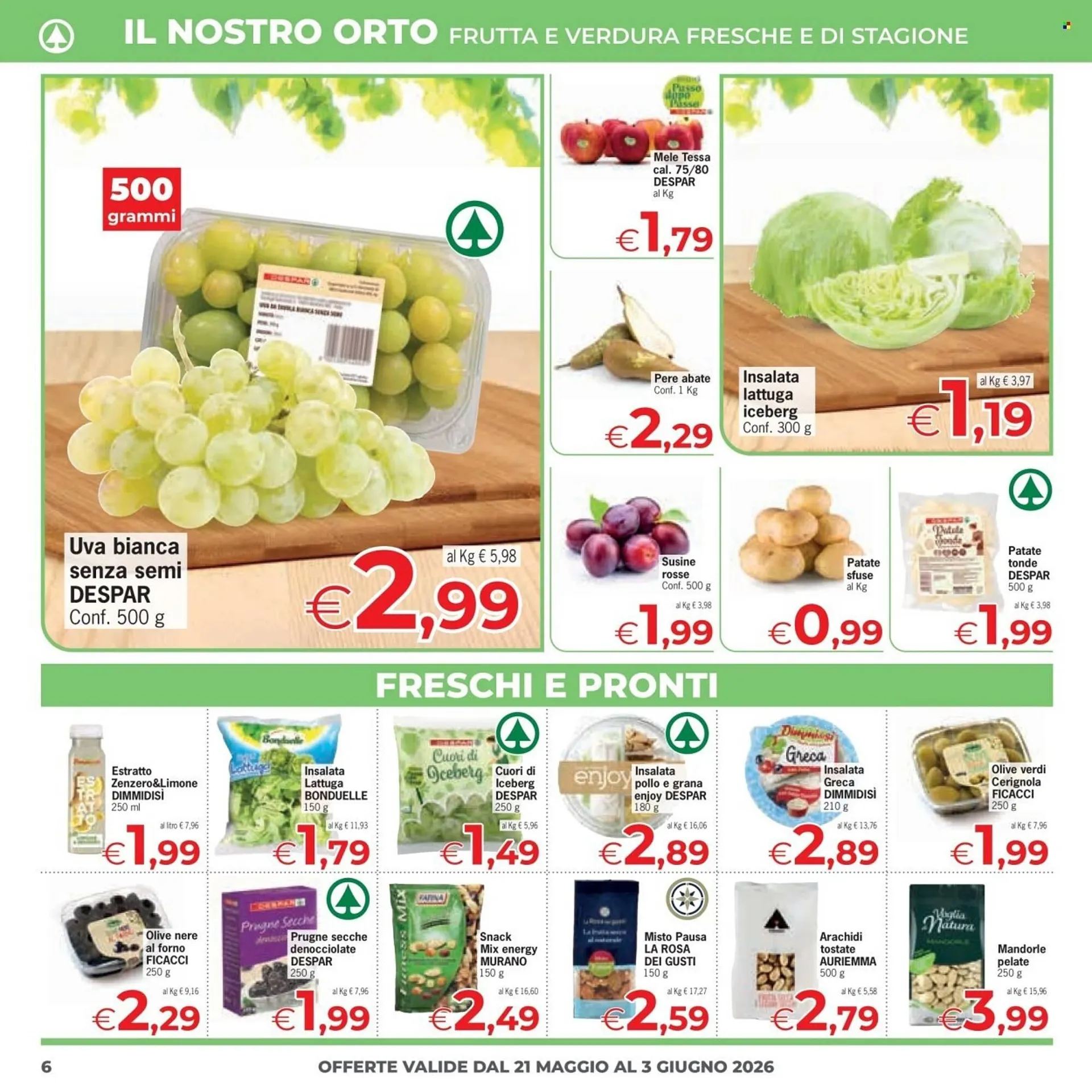Volantino Despar da 21 maggio a 3 giugno di 2026 - Pagina del volantino 6