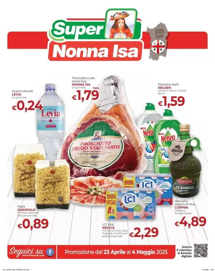 Promozione dal 23 Aprile al 4 Maggio 2025 - 1