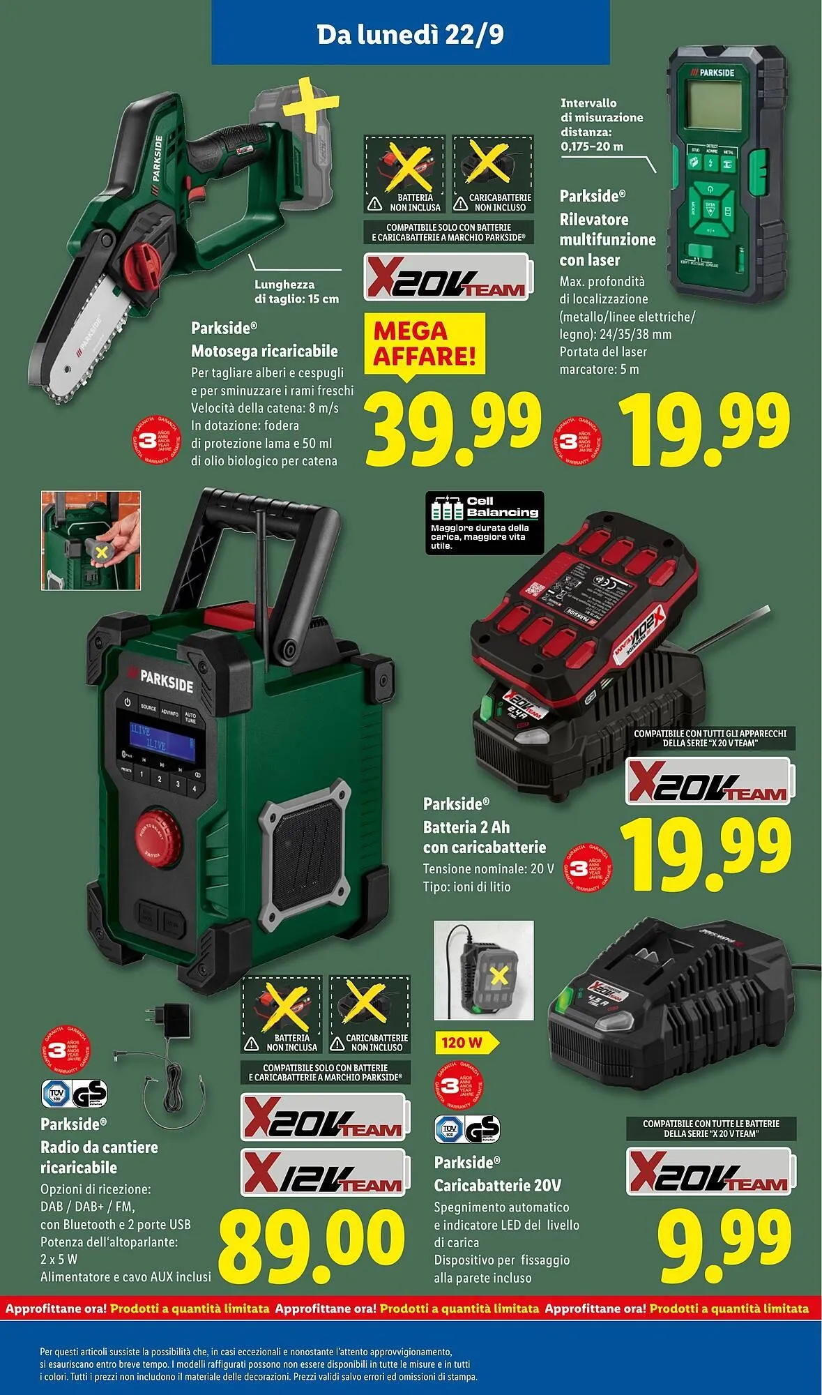 Volantino Lidl da 22 settembre a 28 settembre di 2025 - Pagina del volantino 35