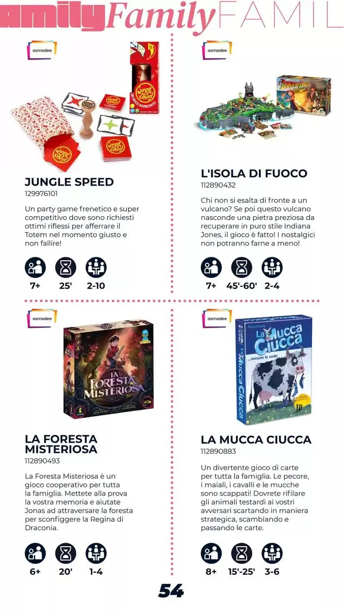 Catalogo Giochi di Società da 1 marzo a 15 marzo di 2025 - Pagina del volantino 54