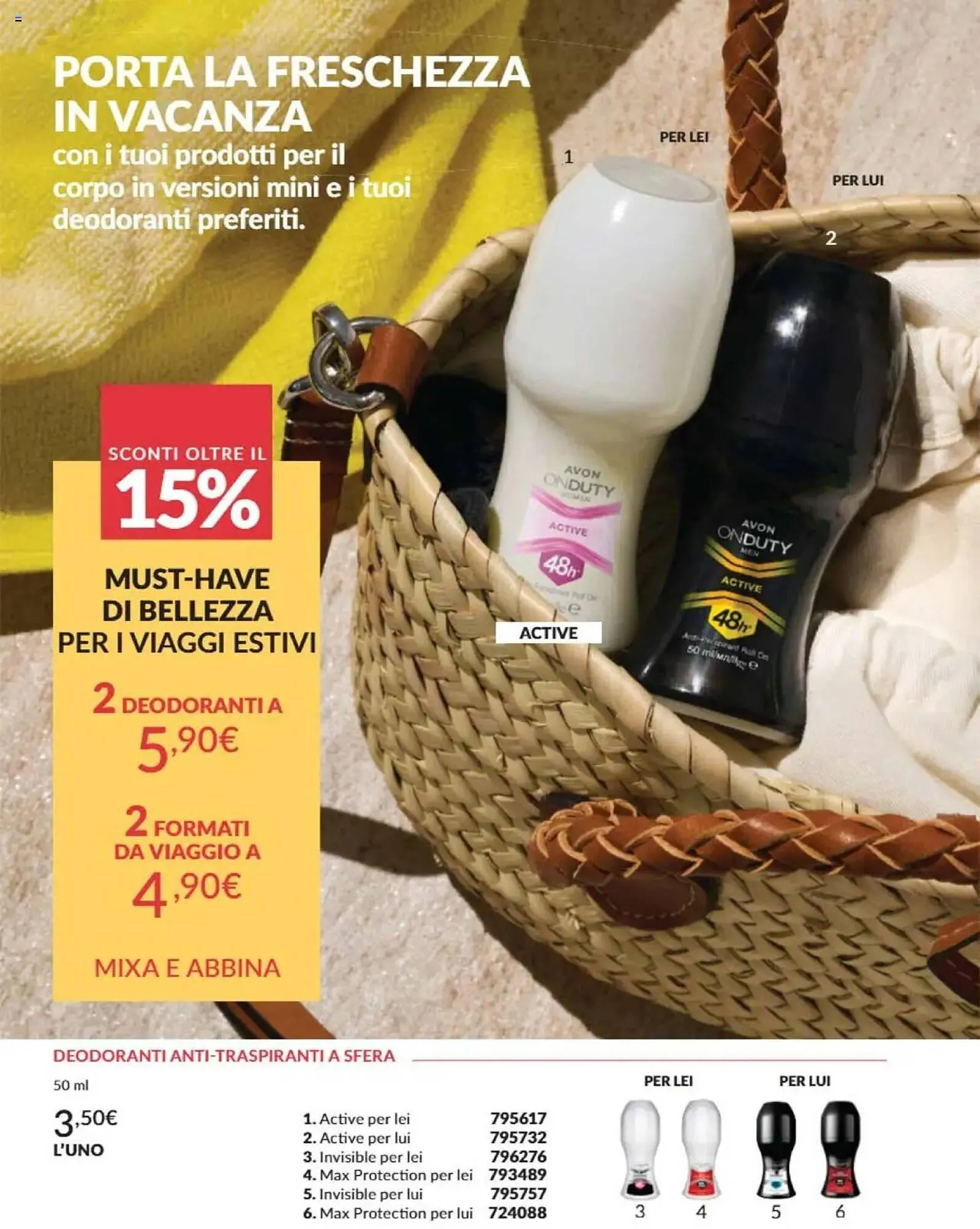 Volantino Avon da 1 luglio a 31 luglio di 2025 - Pagina del volantino 208