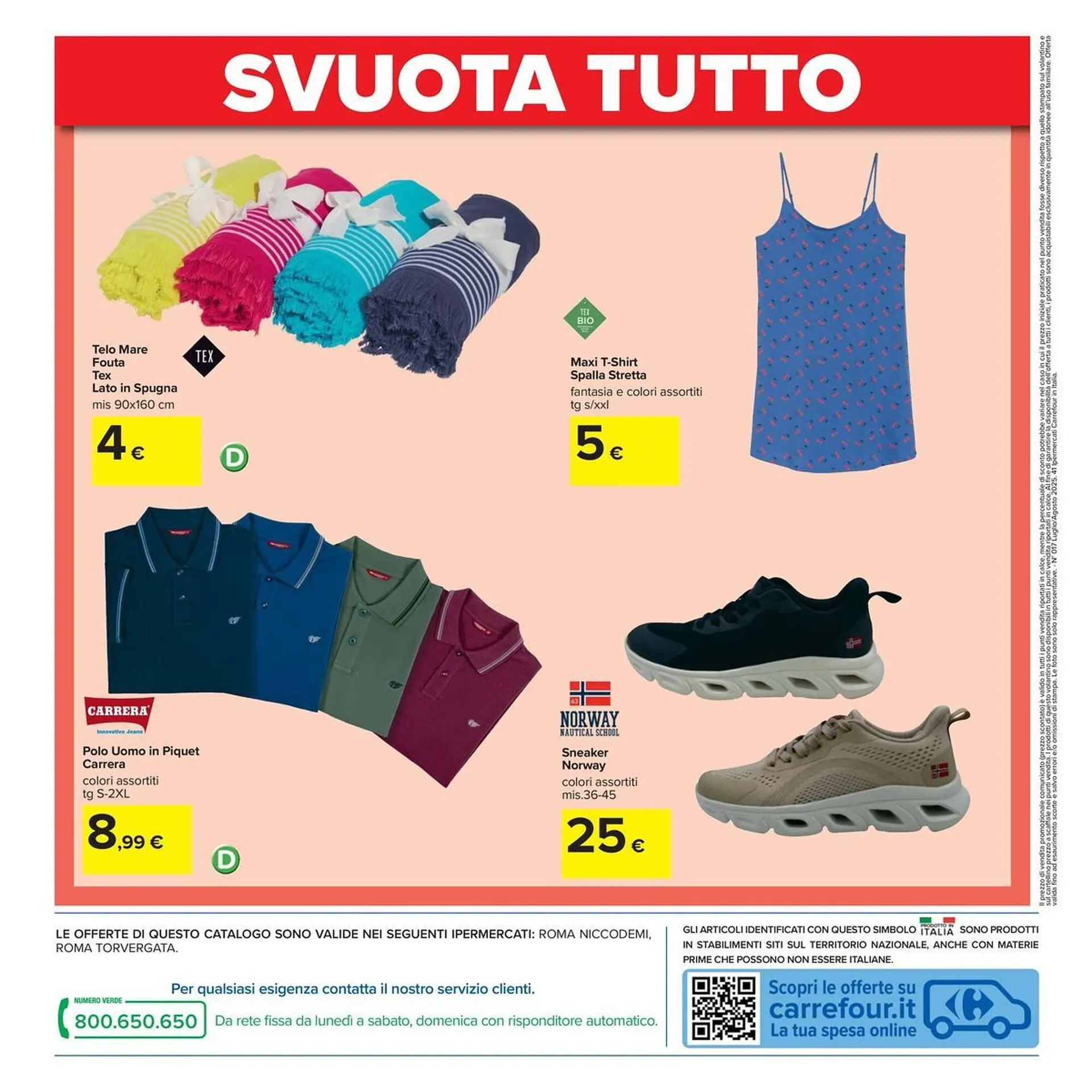 Volantino Carrefour Iper da 24 luglio a 6 agosto di 2025 - Pagina del volantino 38