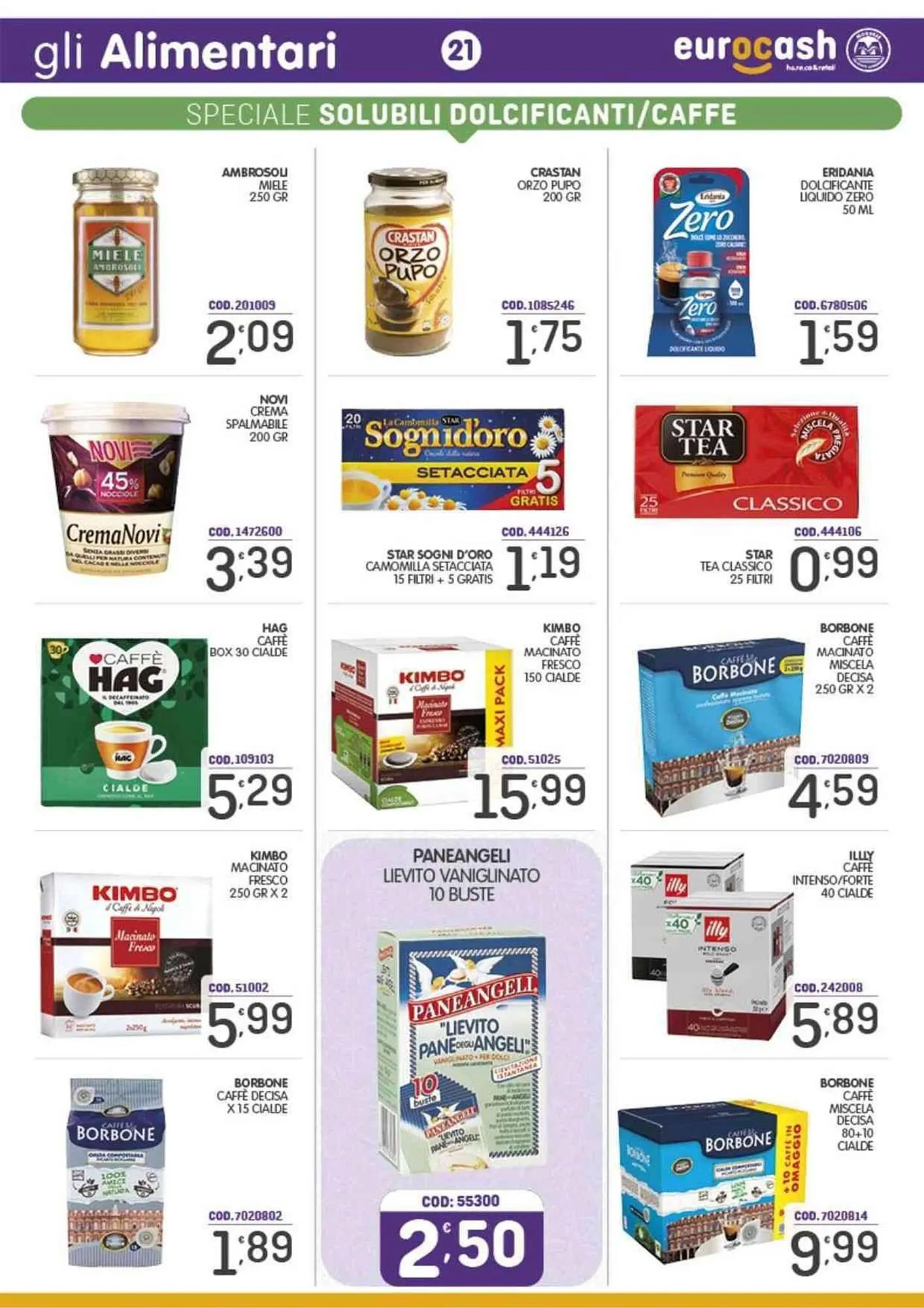 Volantino Eurocash da 27 ottobre a 9 novembre di 2025 - Pagina del volantino 21