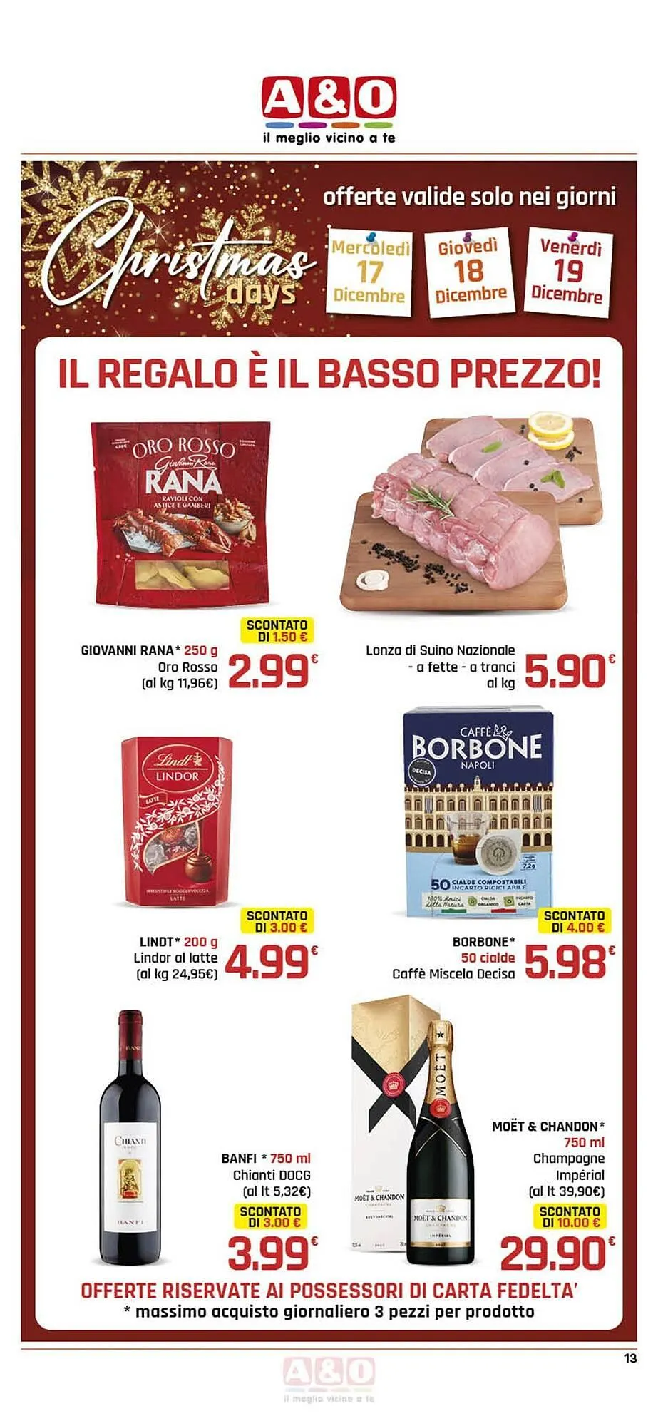 Volantino A&O da 18 dicembre a 27 dicembre di 2025 - Pagina del volantino 13