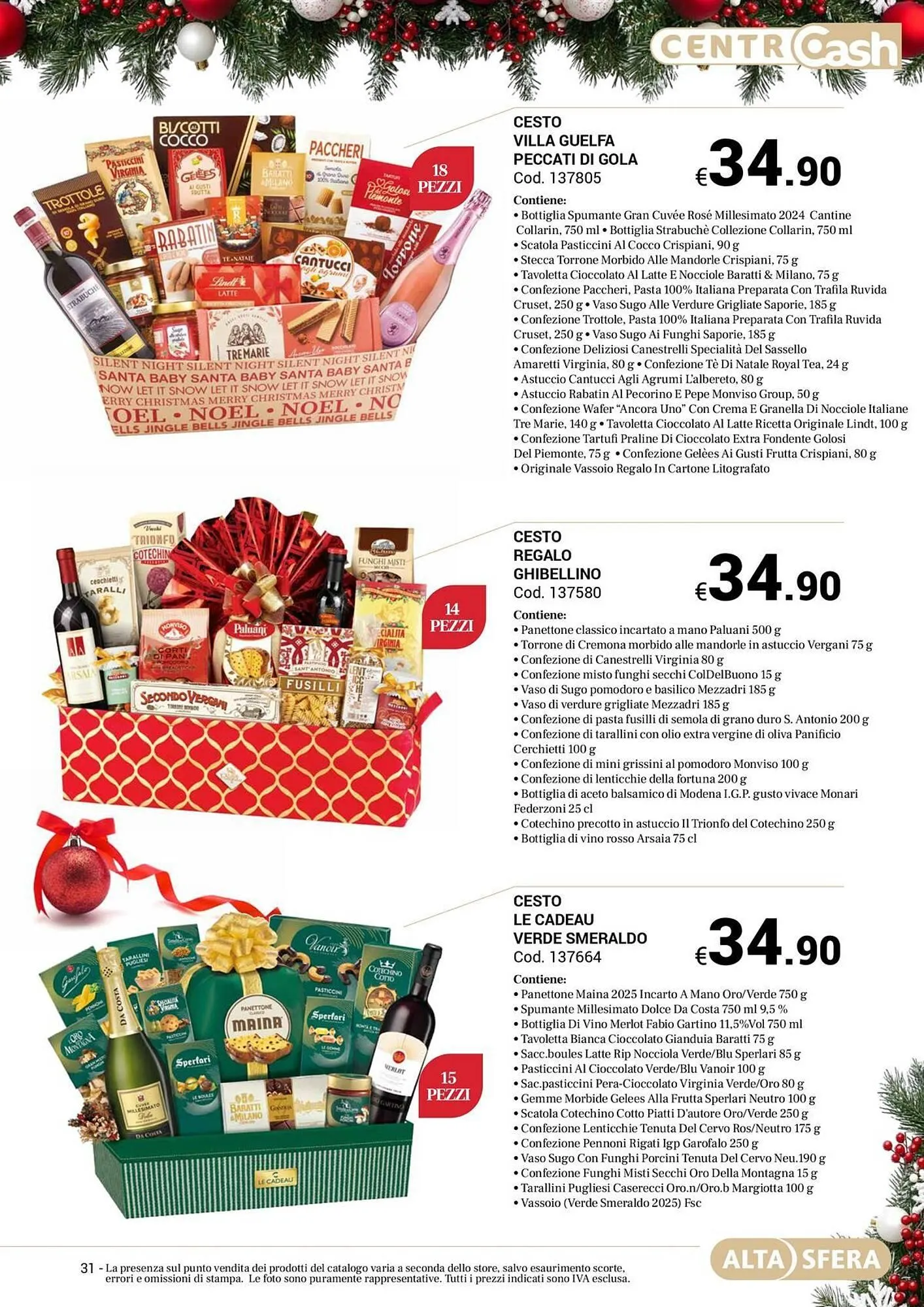 Volantino Centro Cash da 23 ottobre a 31 dicembre di 2025 - Pagina del volantino 31