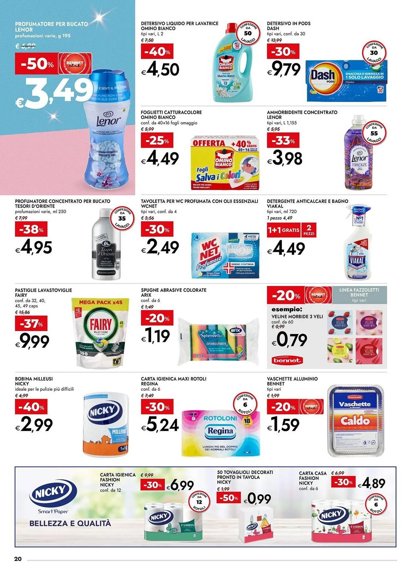 Volantino Bennet da 11 dicembre a 24 dicembre di 2025 - Pagina del volantino 20