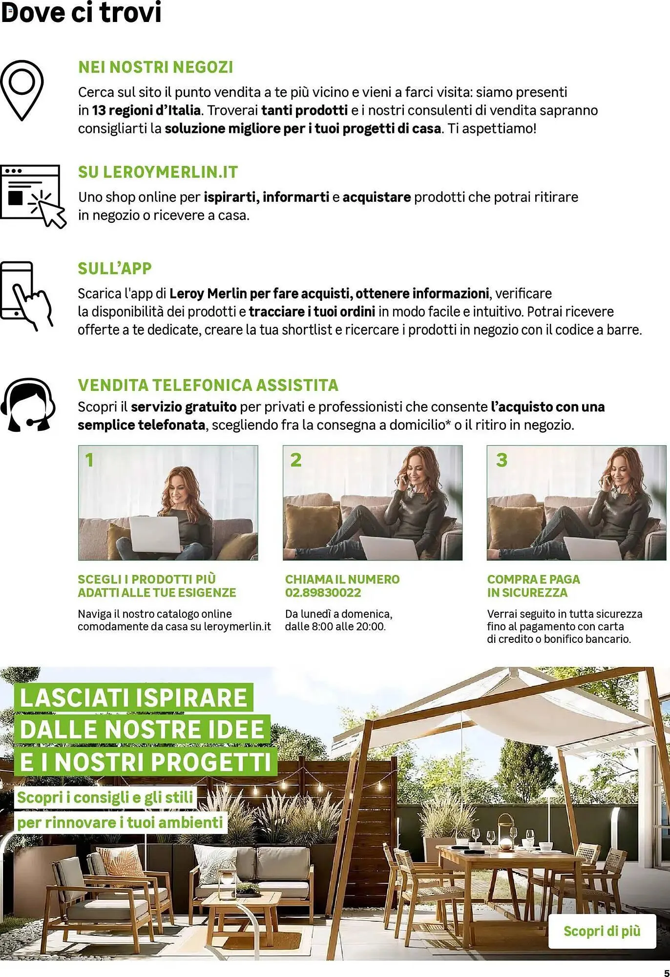 Volantino Leroy Merlin da 1 aprile a 31 agosto di 2026 - Pagina del volantino 5