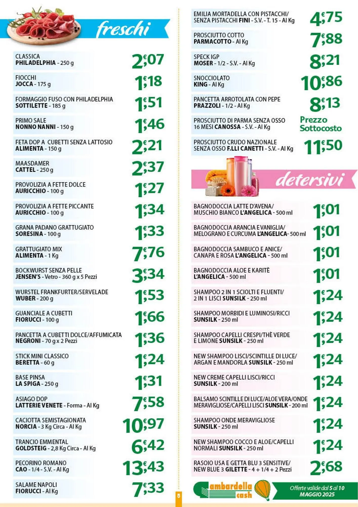 Volantino Gambardella Cash da 5 maggio a 10 maggio di 2025 - Pagina del volantino 5