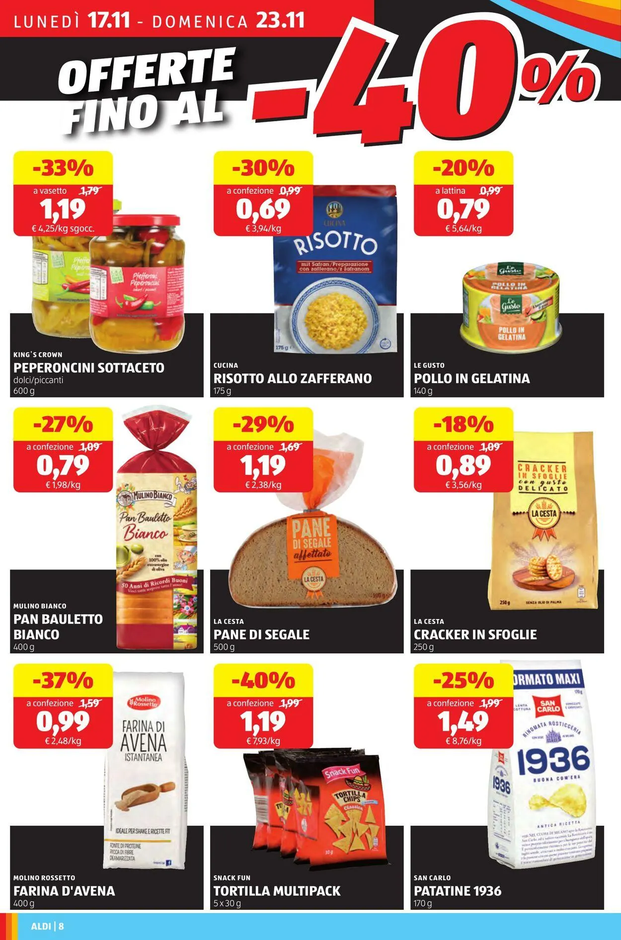Aldi Volantino attuale da 17 novembre a 23 novembre di 2025 - Pagina del volantino 8