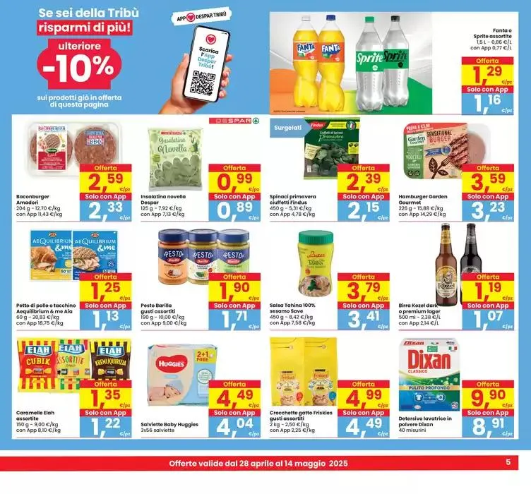 Sconti fino al 40% da 28 aprile a 14 maggio di 2025 - Pagina del volantino 5