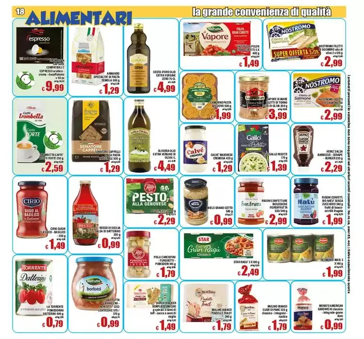 Sottocosto da 1 aprile a 10 aprile di 2025 - Pagina del volantino 18