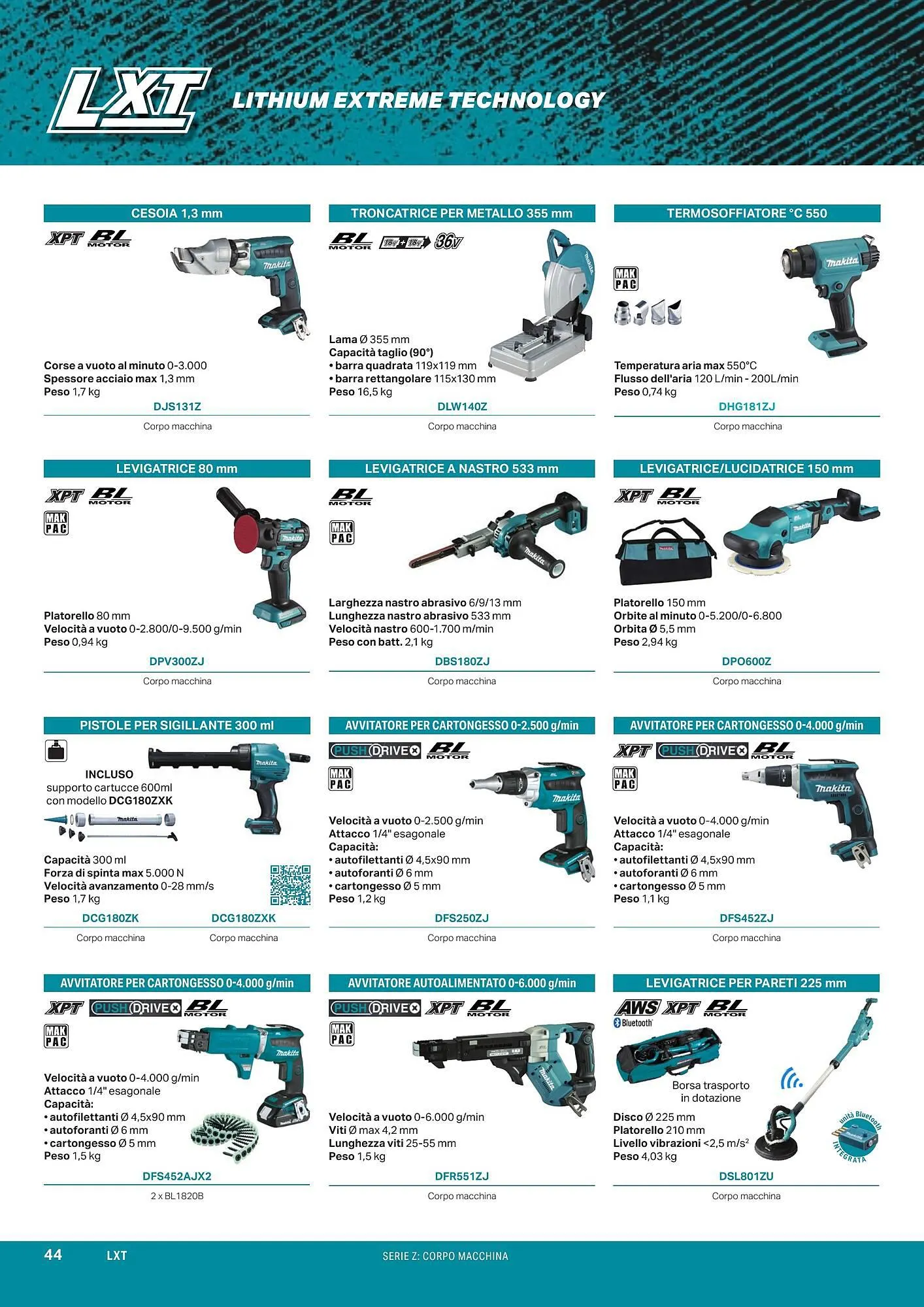 Volantino Makita da 1 aprile a 1 ottobre di 2024 - Pagina del volantino 46